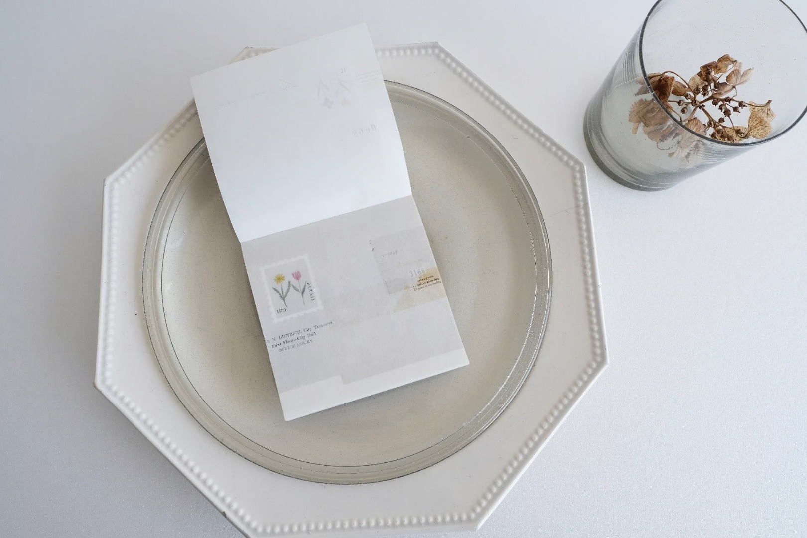 Yohaku Memo Pad M173 - Garden