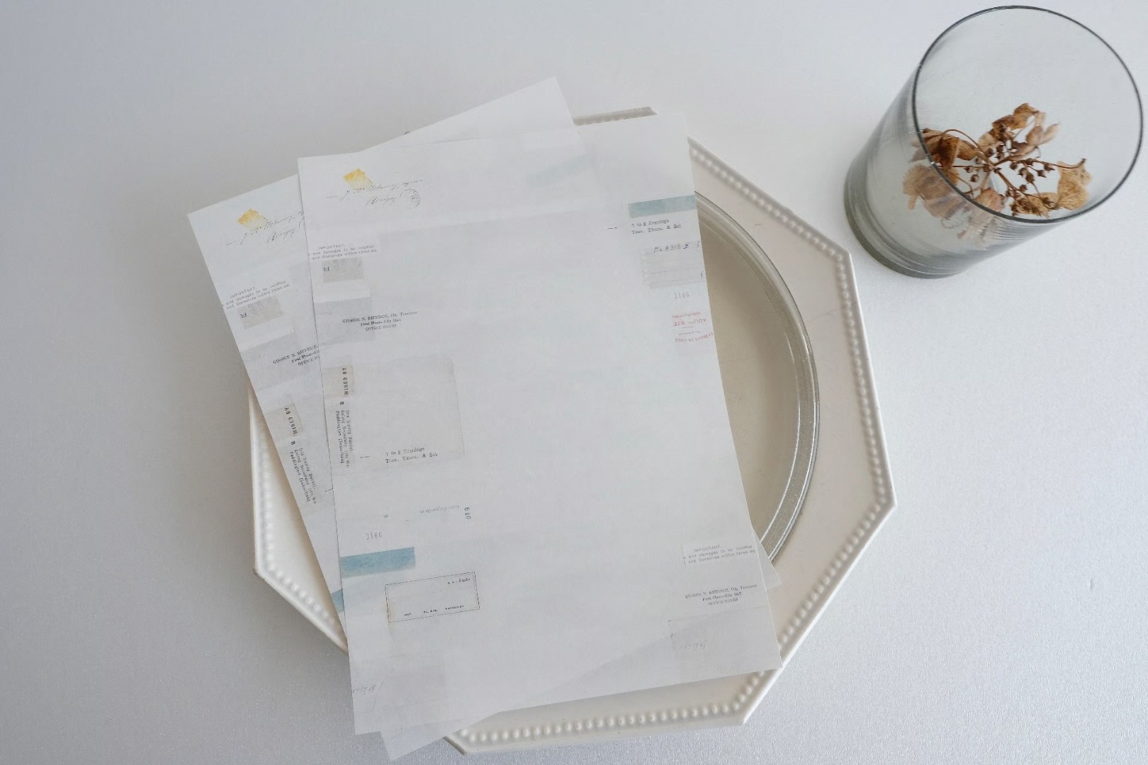 Yohaku Letter Set M176 - Monologue