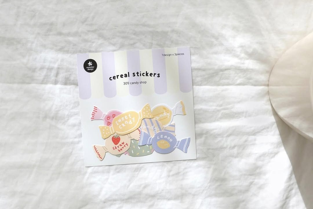 Suatelier Flake Stickers No.309 - Candy Shop