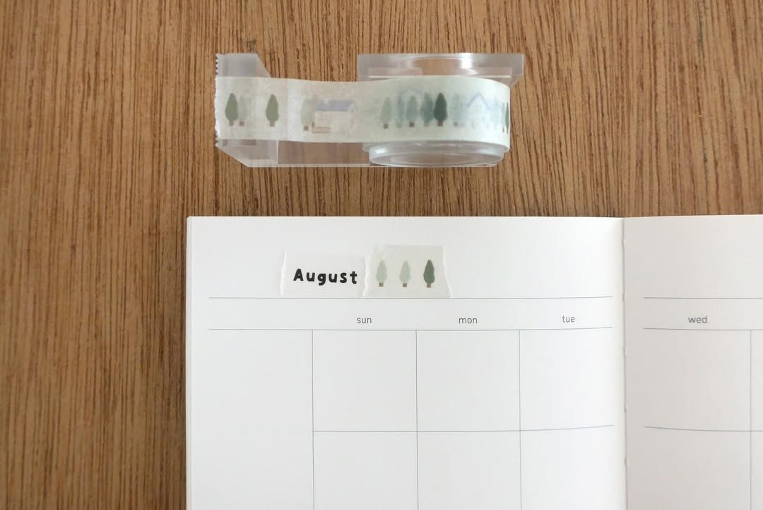 Suatelier Washi Tape 705 - Forest House