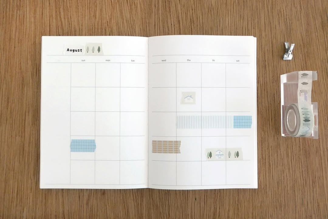 Suatelier Washi Tape 705 - Forest House