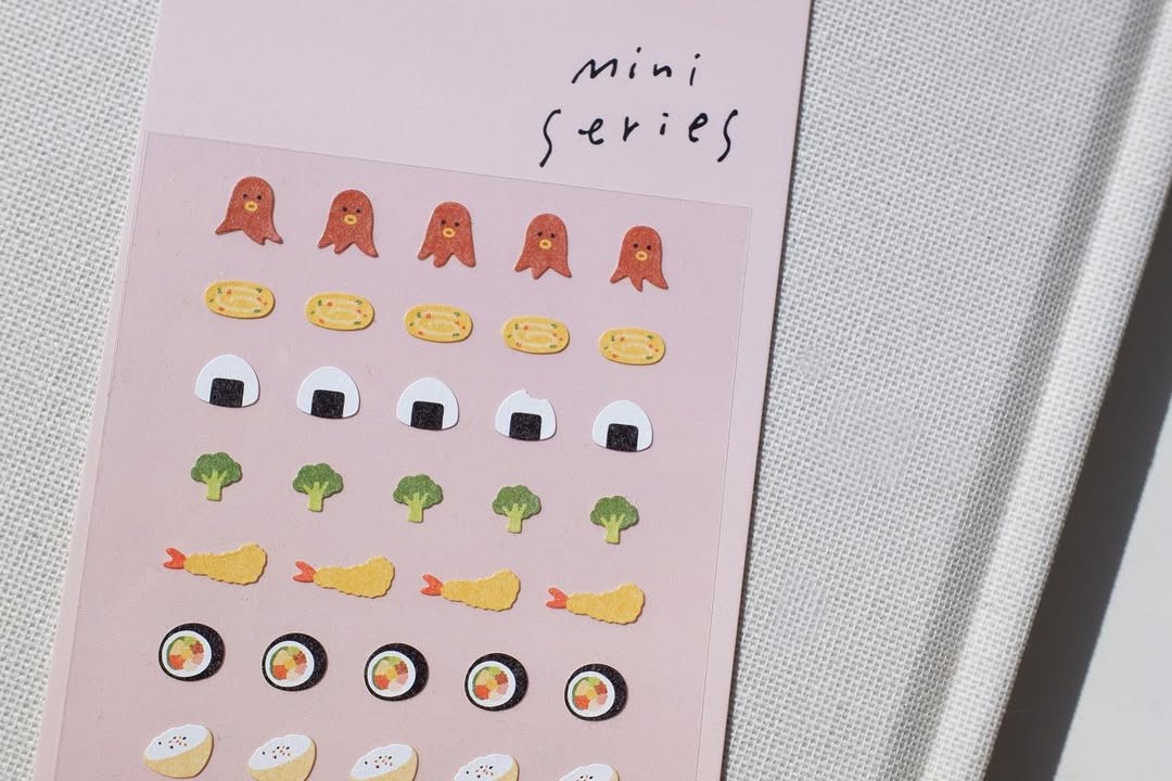 Suatelier Mini Series Planner Stickers - Food 05