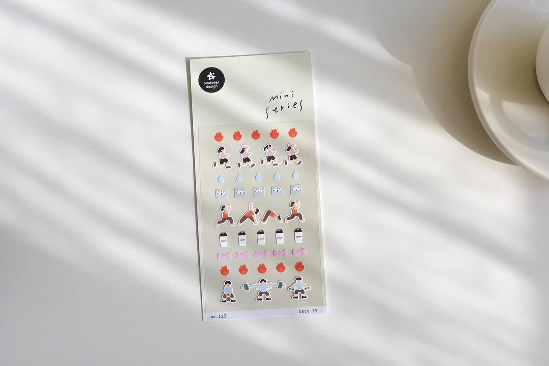 Suatelier Mini Series Planner Stickers - Deco.15