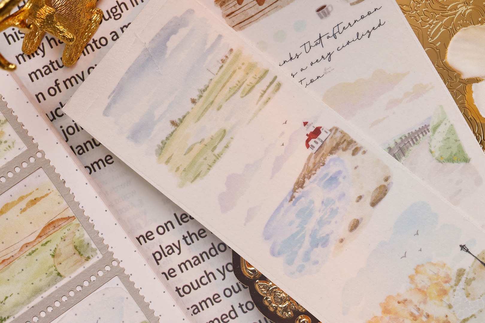 Pre-Order Xiaobaijia Kiss-Cut Tape - Scenic Views