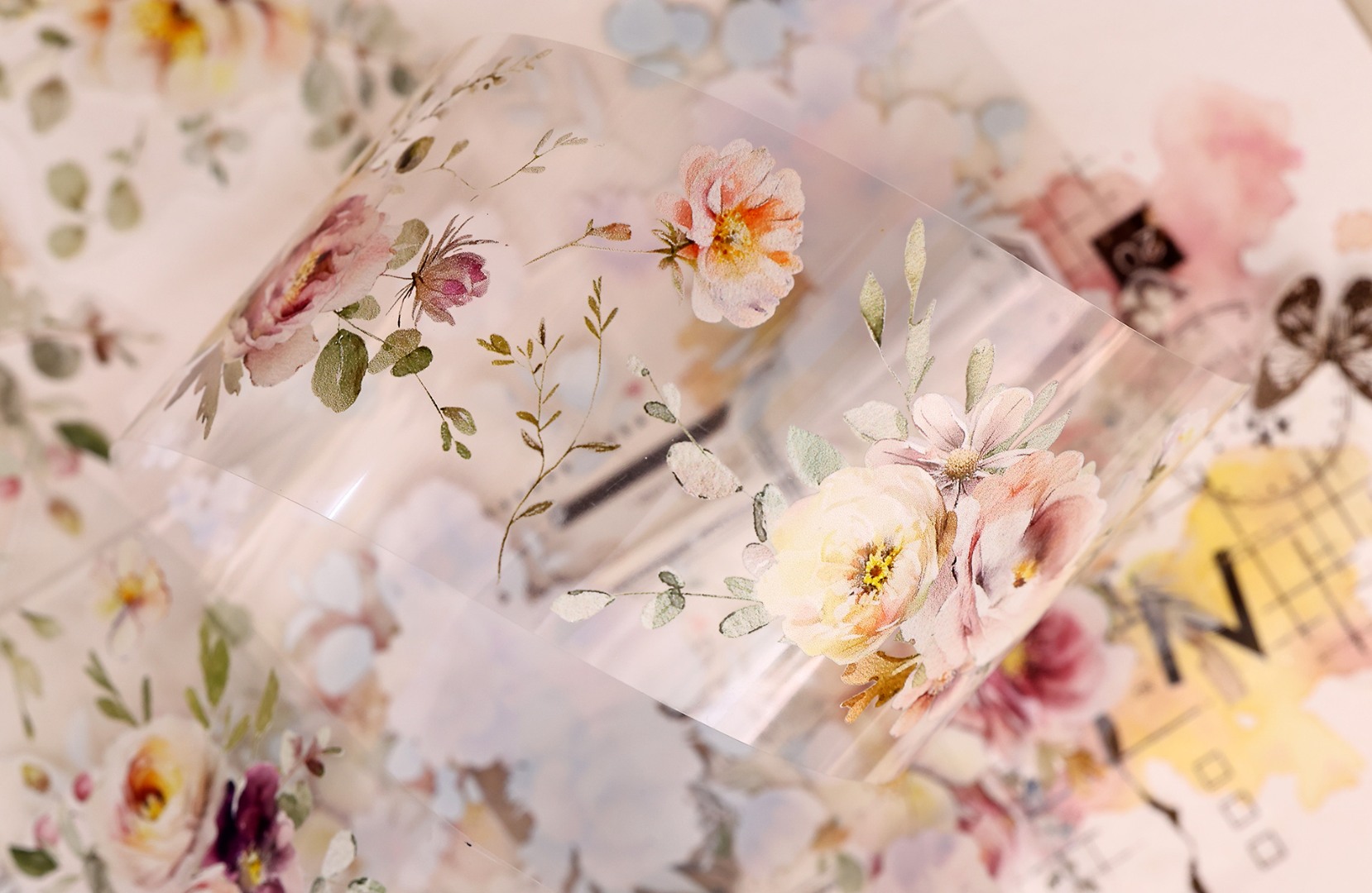 Xiaobaijia Tape - Abundant Flowers