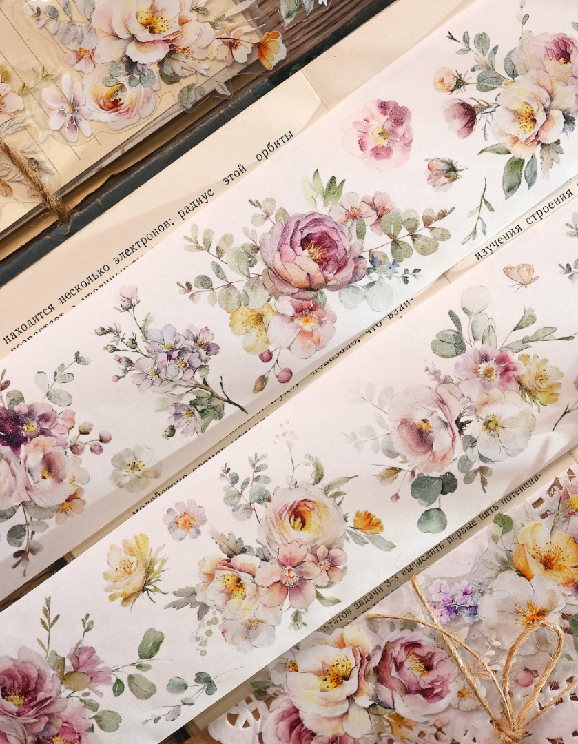 Xiaobaijia Tape - Abundant Flowers