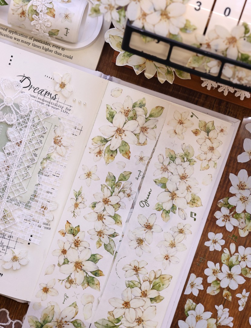 Xiaobaijia Tape - Orange Jasmine