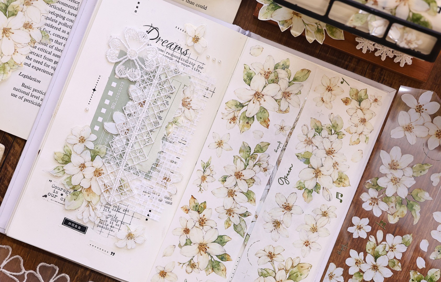 Xiaobaijia Tape - Orange Jasmine