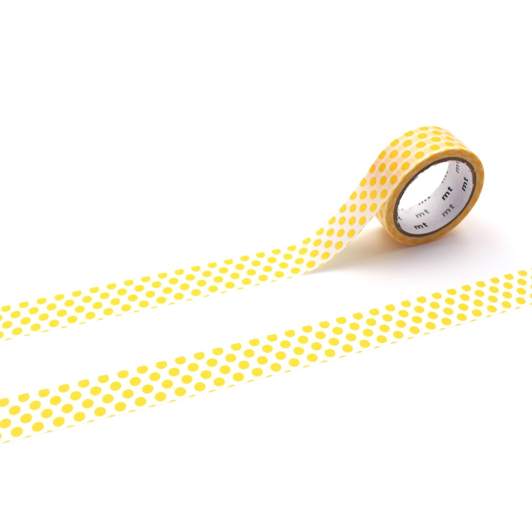 MT Washi Tape Dot Dandelion