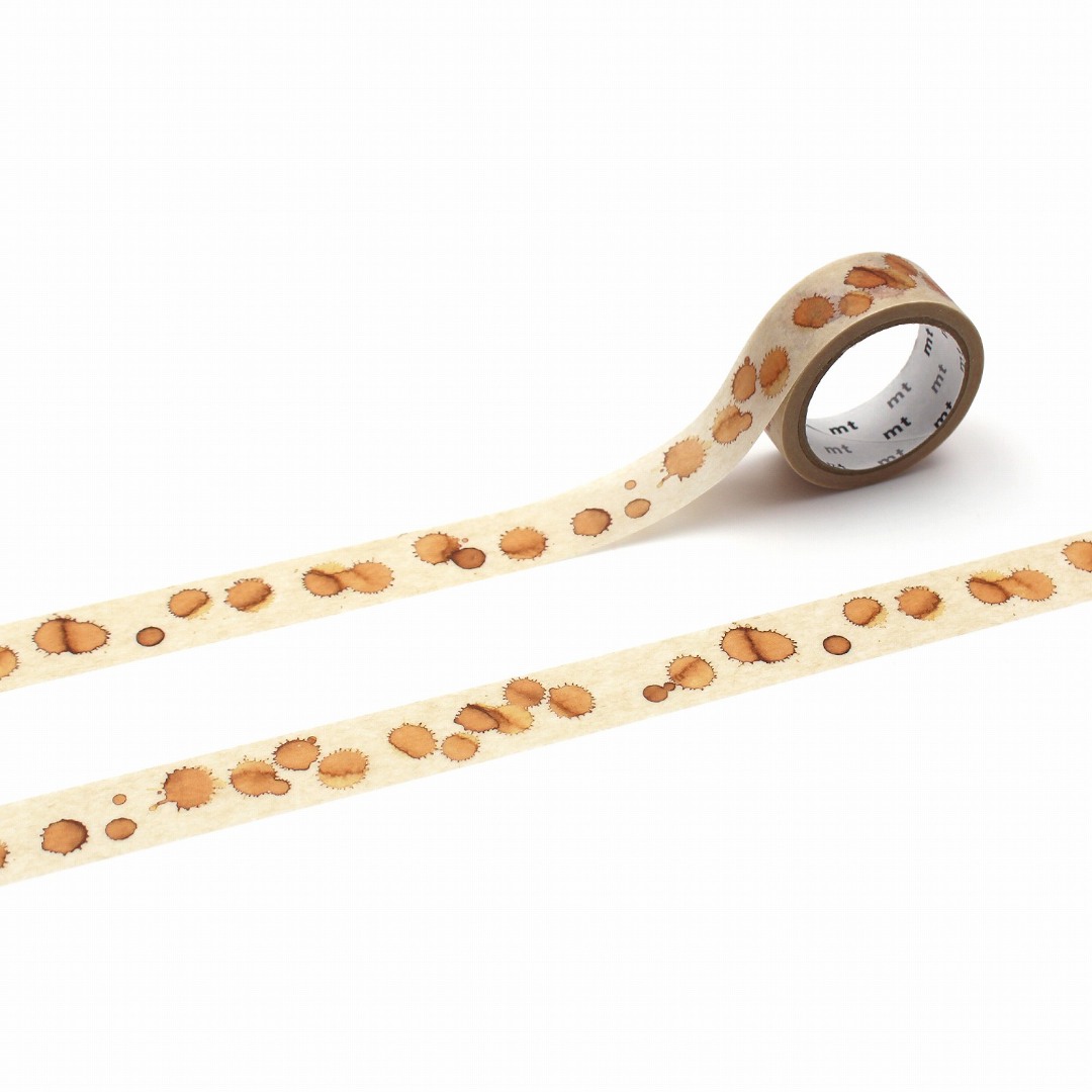 MT Upcycle Washi Tape - Coffee Stain