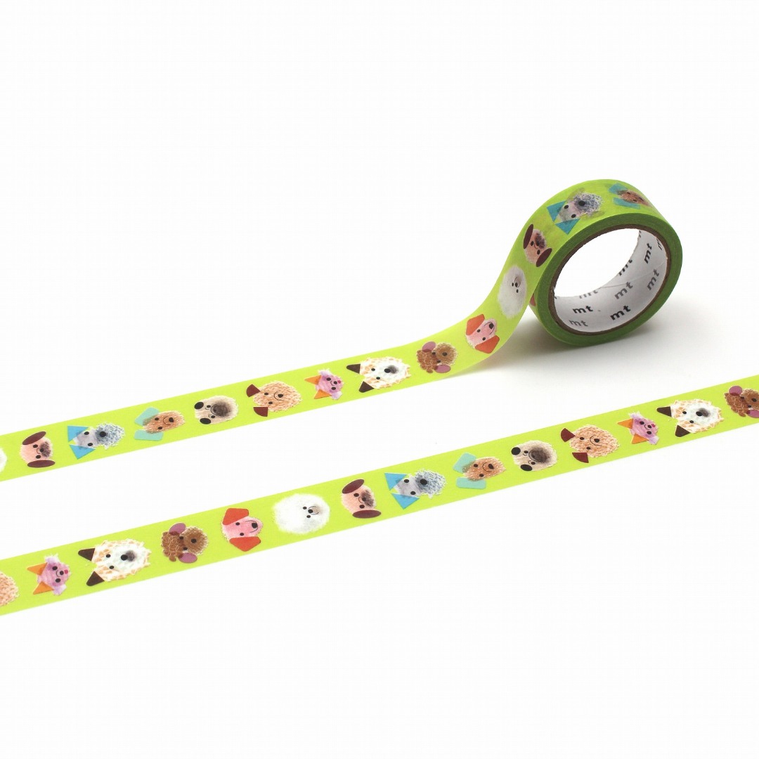 MT EX Washi Tape - Dog Face
