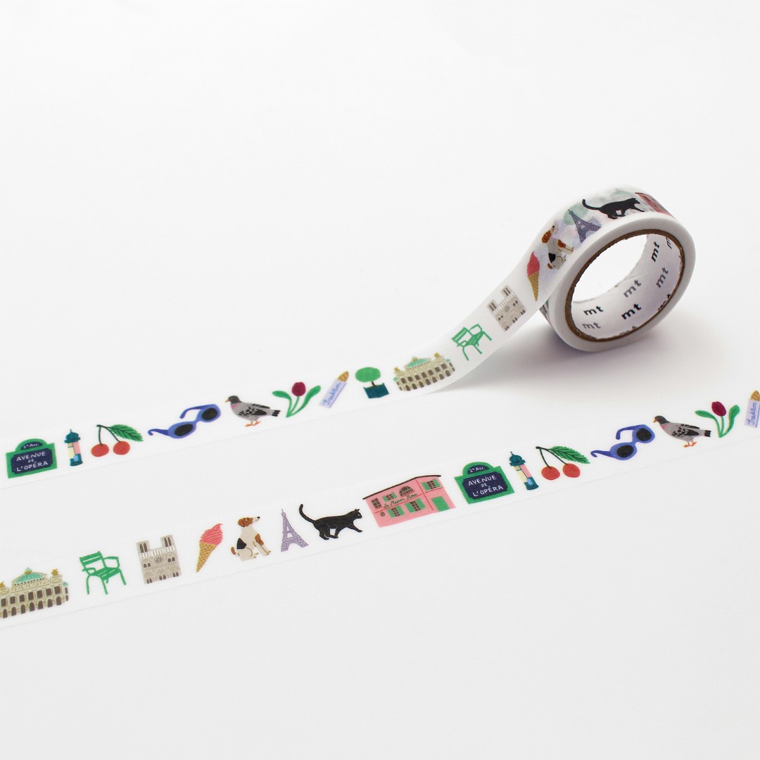 MT x Lea Maupetit Washi Tape - Paris