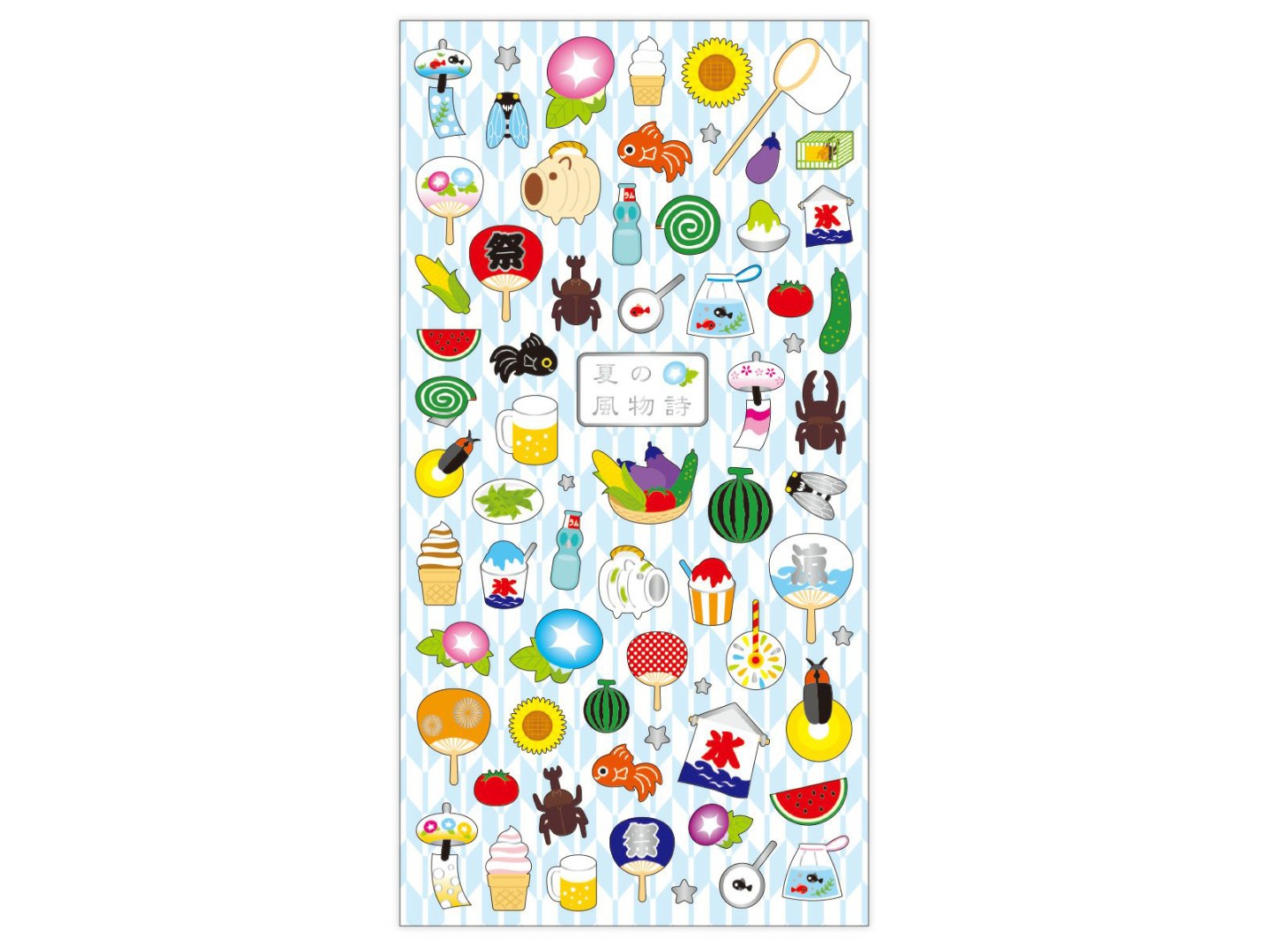 Mindwave Stickers Summer 82345 - Festival