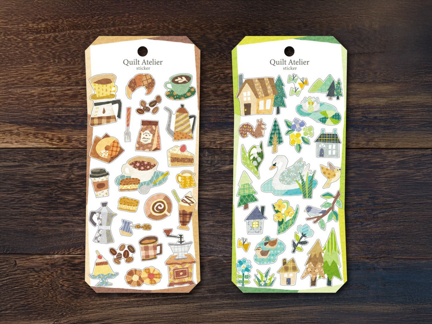 Mindwave Stickers Quilt Atelier 82423 - House Near The Lake