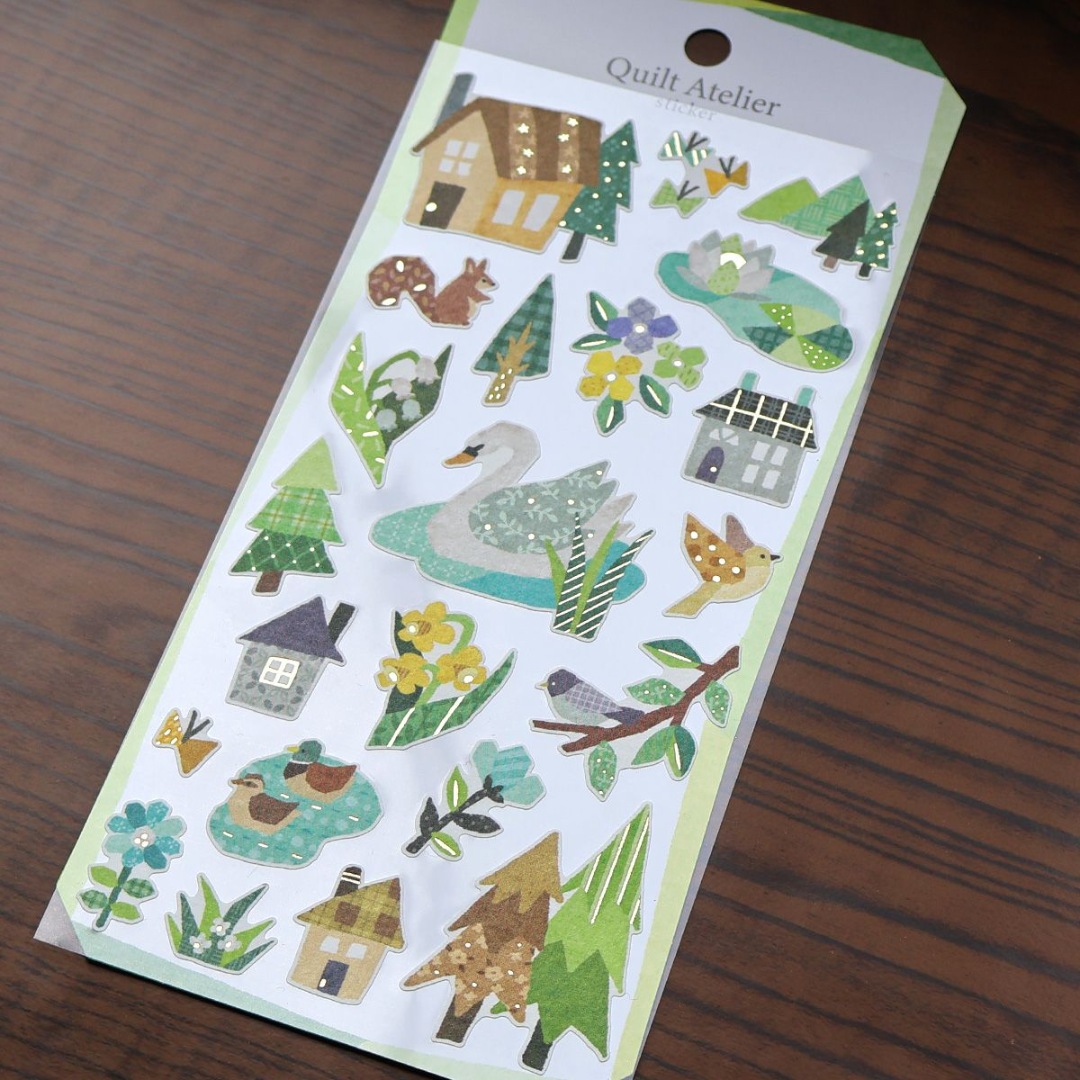 Mindwave Stickers Quilt Atelier 82423 - House Near The Lake