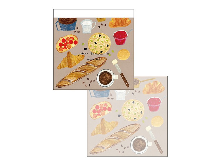 EL COMMUN Square Memo Pad - Bread