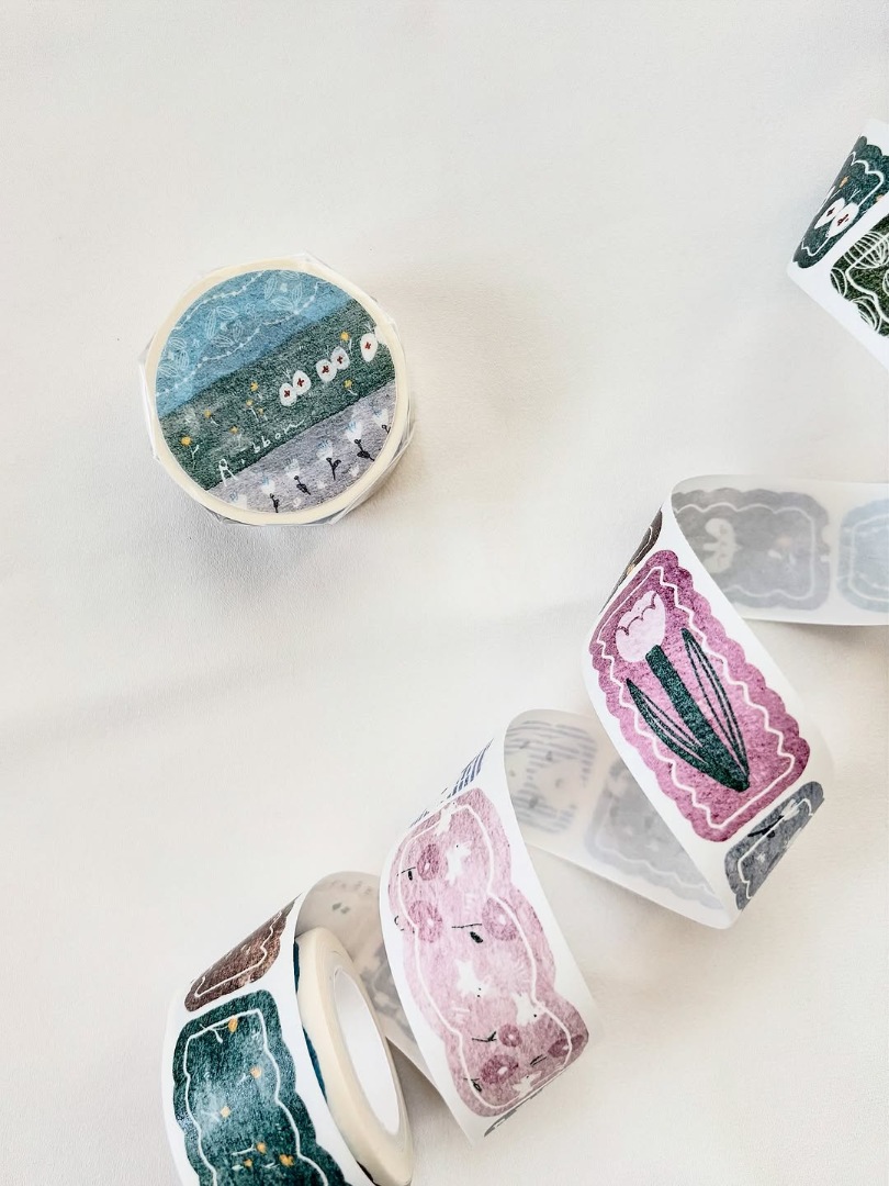 Pion Kiss-Cut Washi Tape - Ribbon