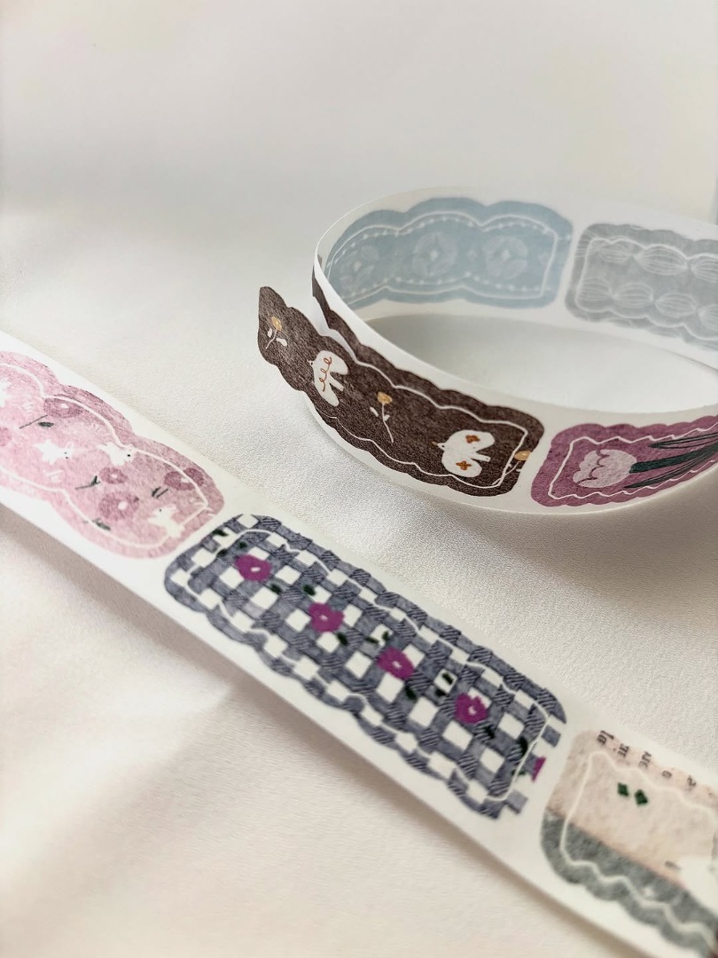 Pion Kiss-Cut Washi Tape - Ribbon