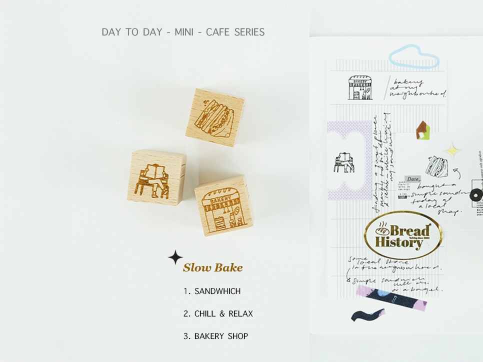 Kurukynki Stamp Day To Day Cafe - Slow Bake