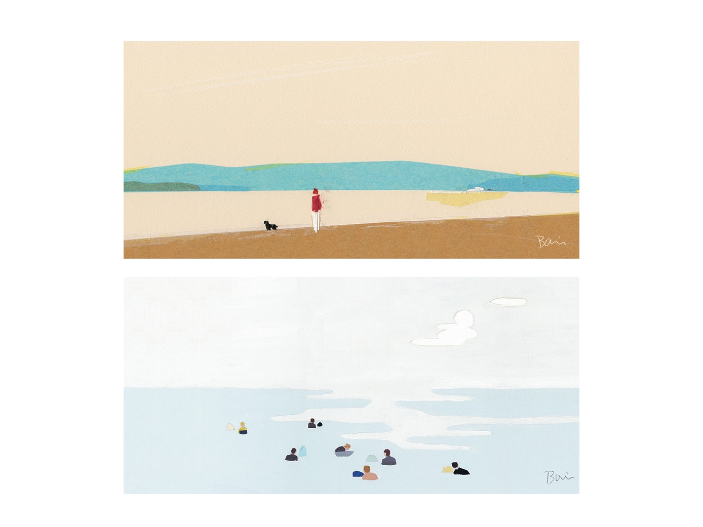 Cozyca x Taku Bannai Notepad - Seaside