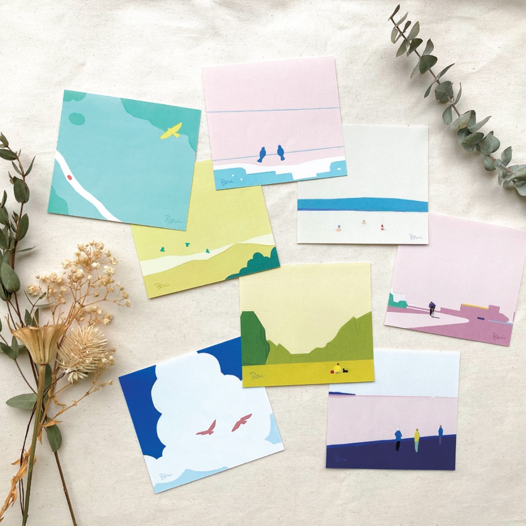 Cozyca x Taku Bannai Memo Pad - Life