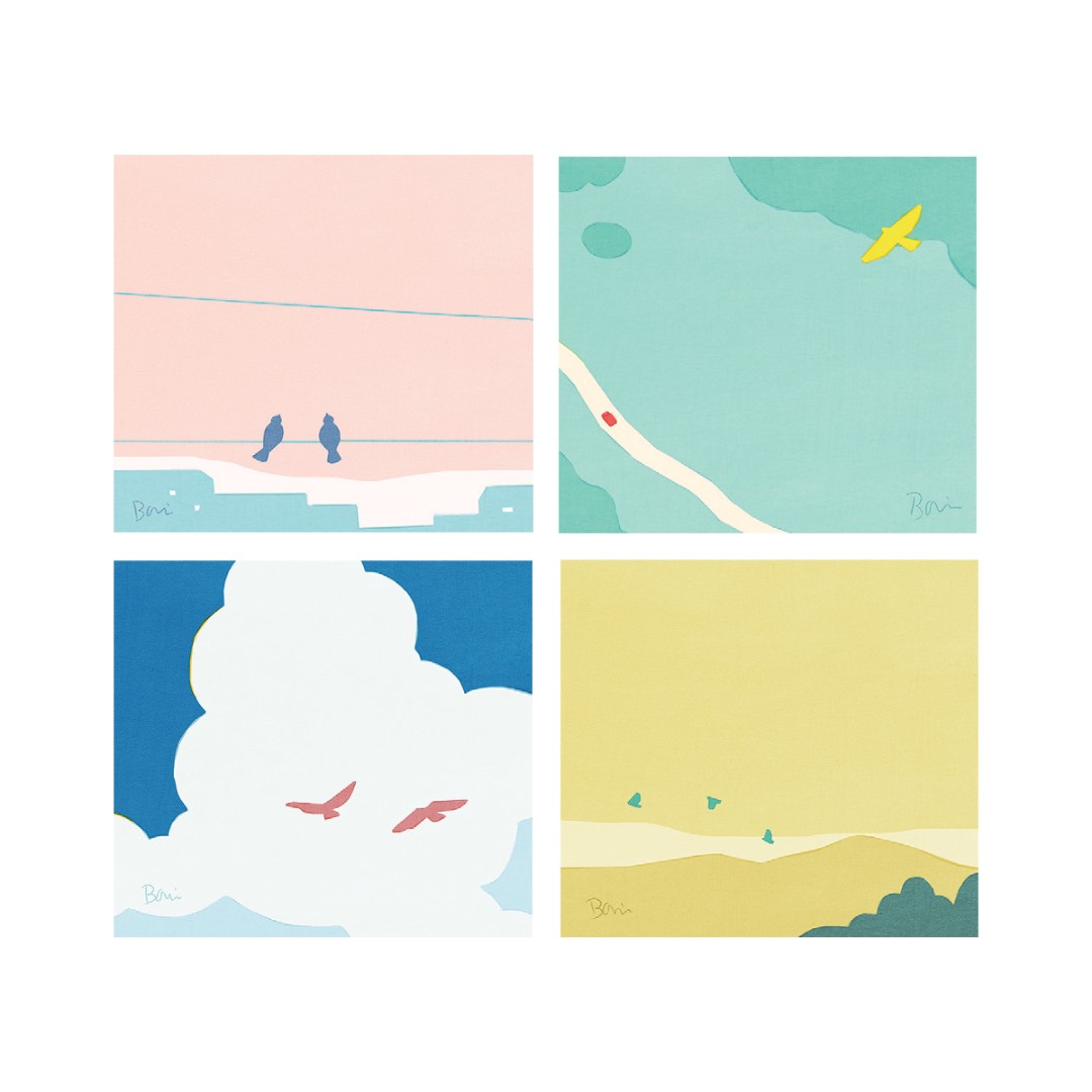 Cozyca x Taku Bannai Memo Pad - Bird