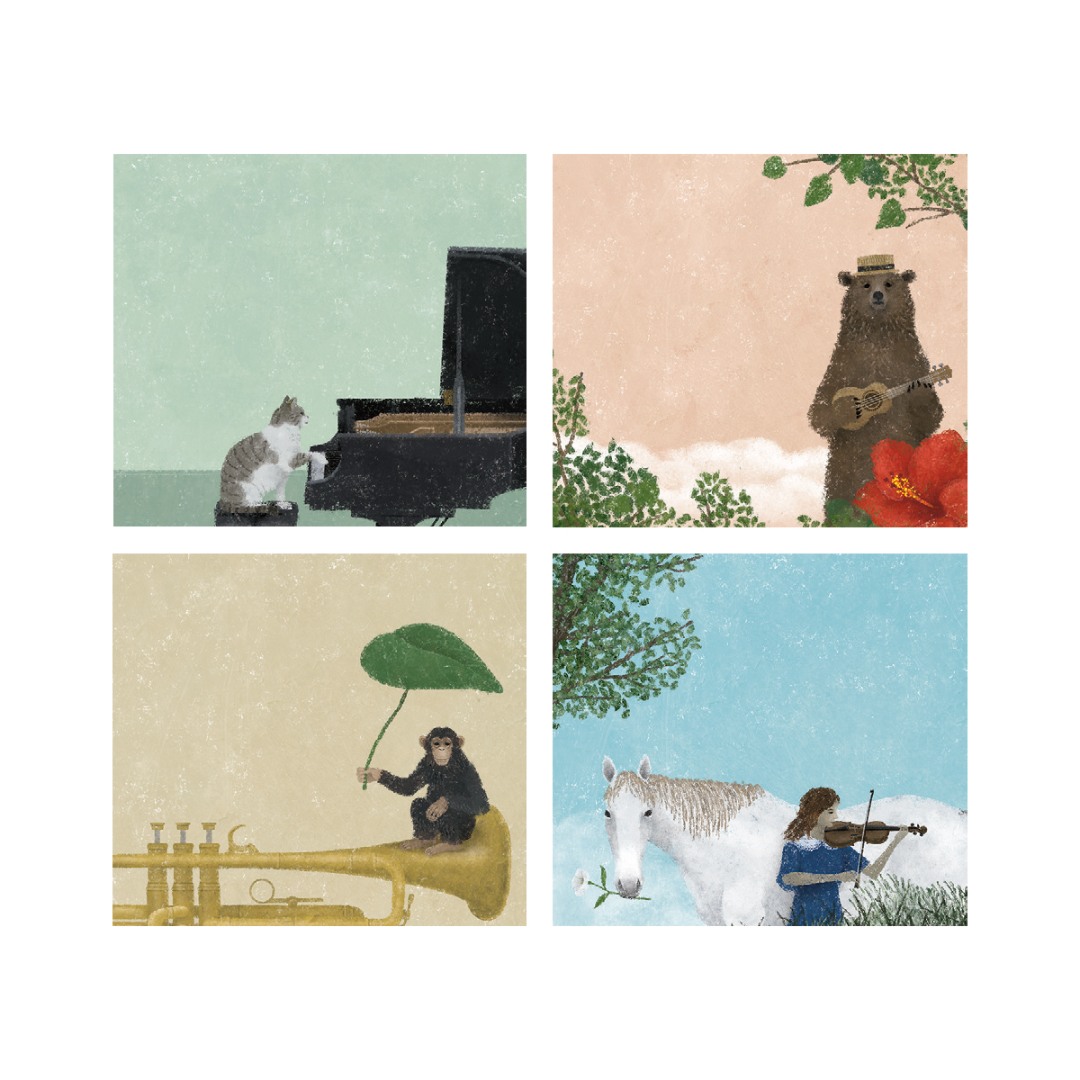 Cozyca x Akira Kusaka Memo Pad - Humming