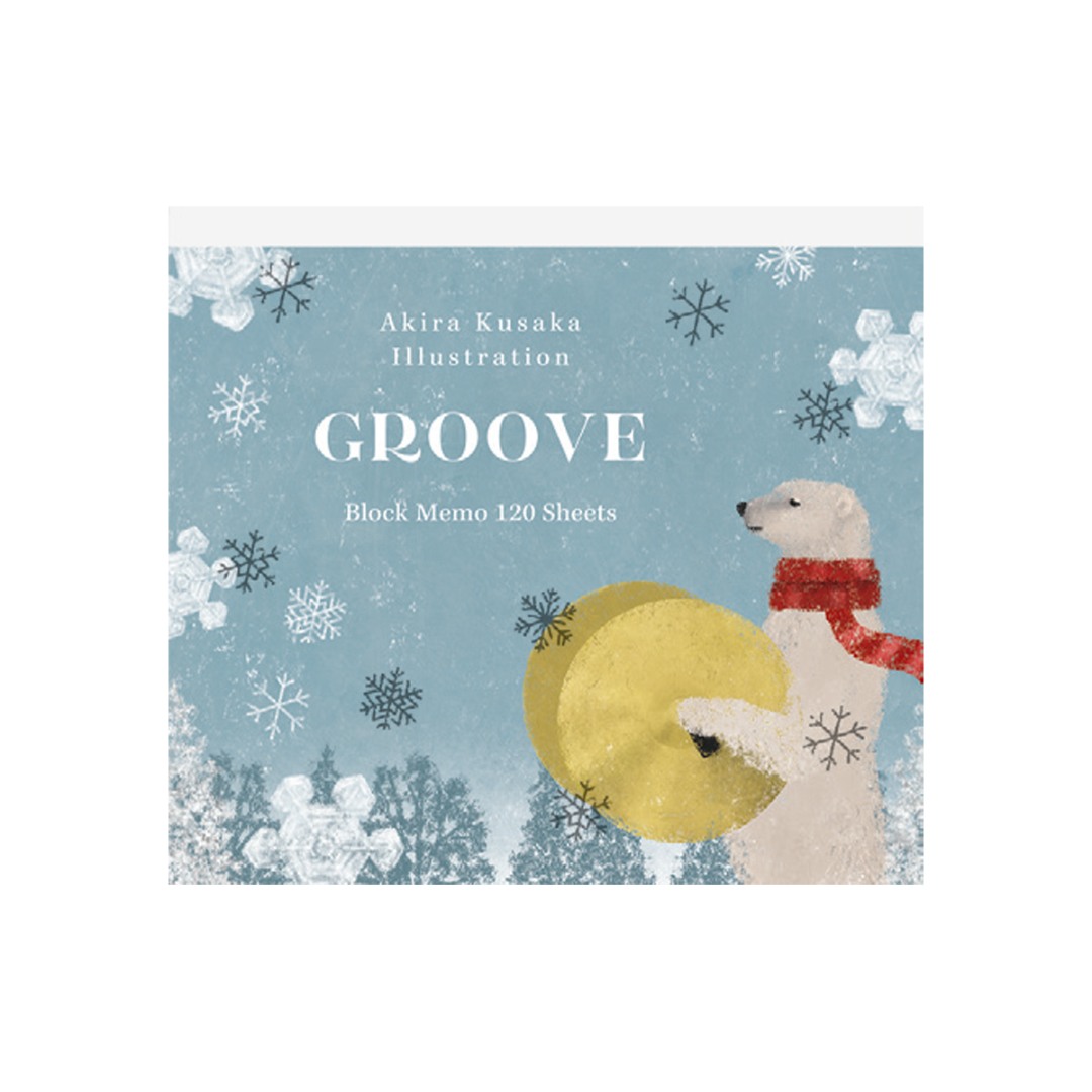 Cozyca x Akira Kusaka Memo Pad - Groove