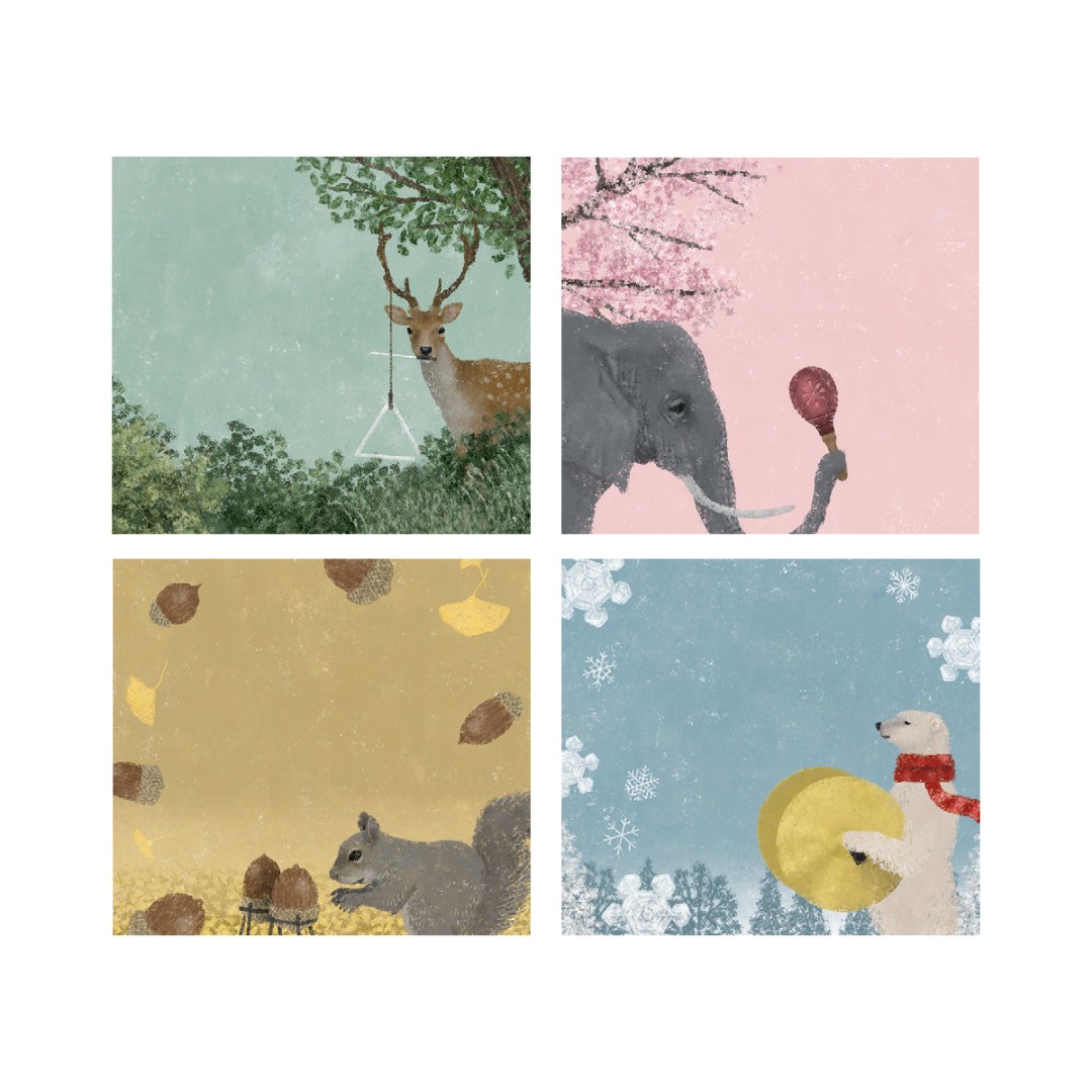 Cozyca x Akira Kusaka Memo Pad - Groove