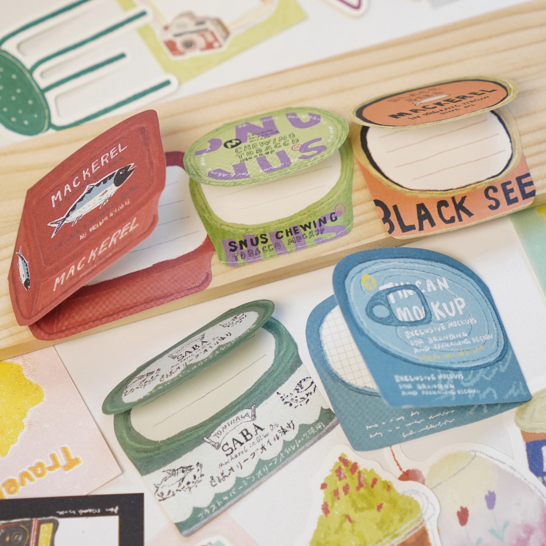 Wanle Studio Memo Paper Set - Folding Jar