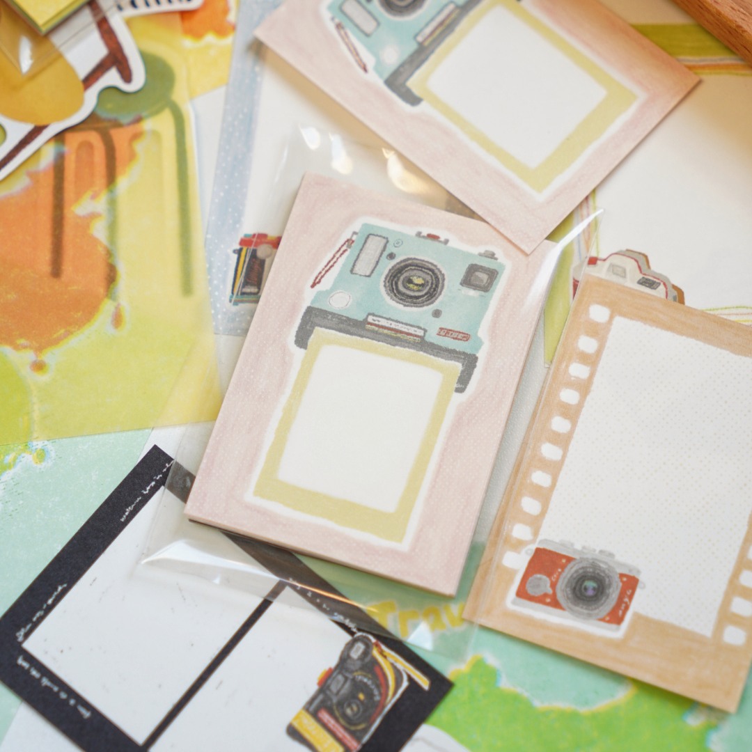 Wanle Studio Memo Paper Set - Camera Frame