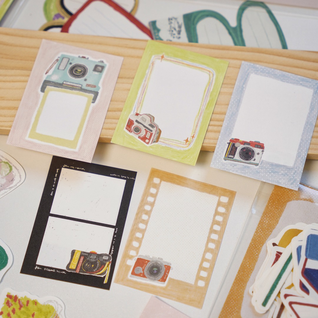 Wanle Studio Memo Paper Set - Camera Frame