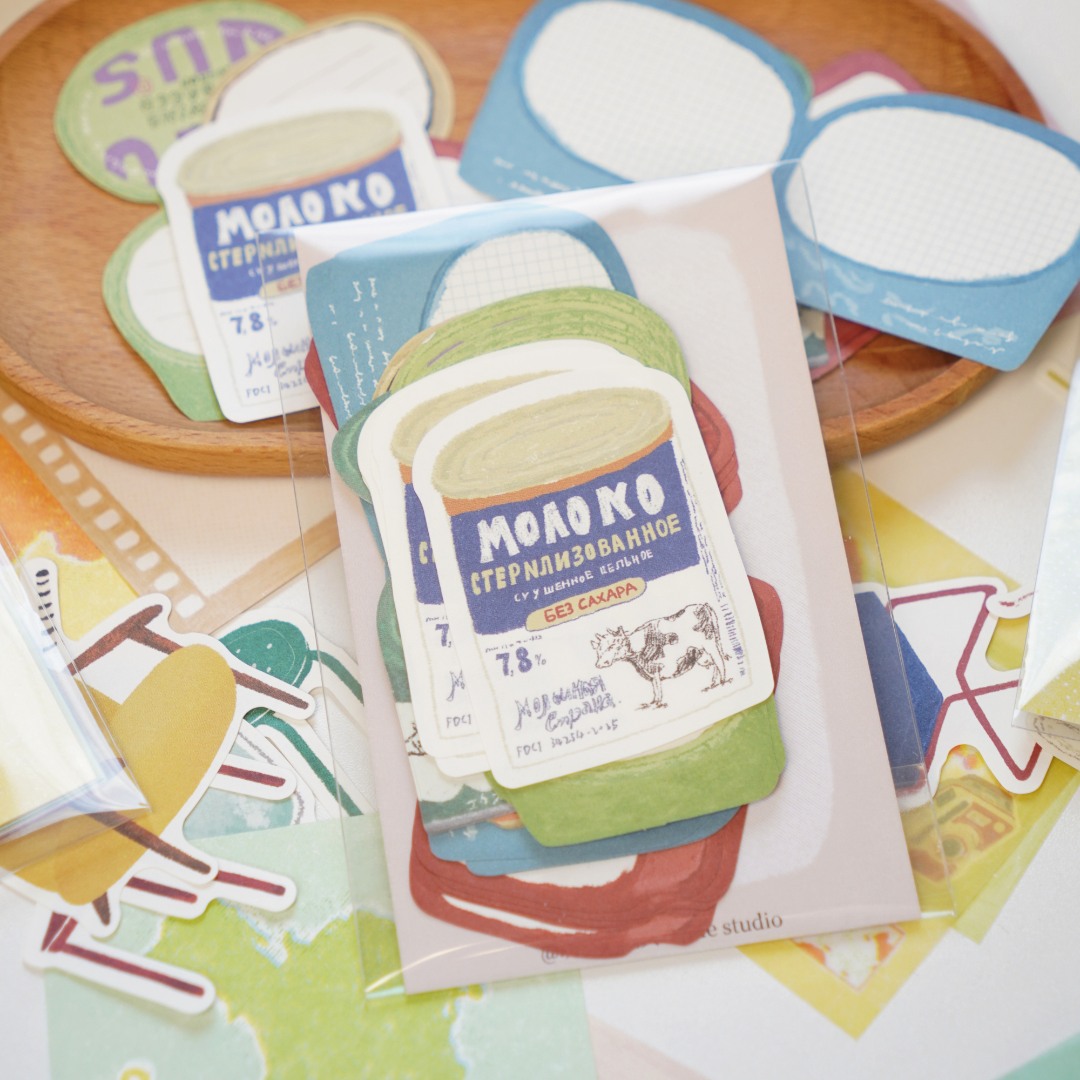 Wanle Studio Memo Paper Set - Folding Jar
