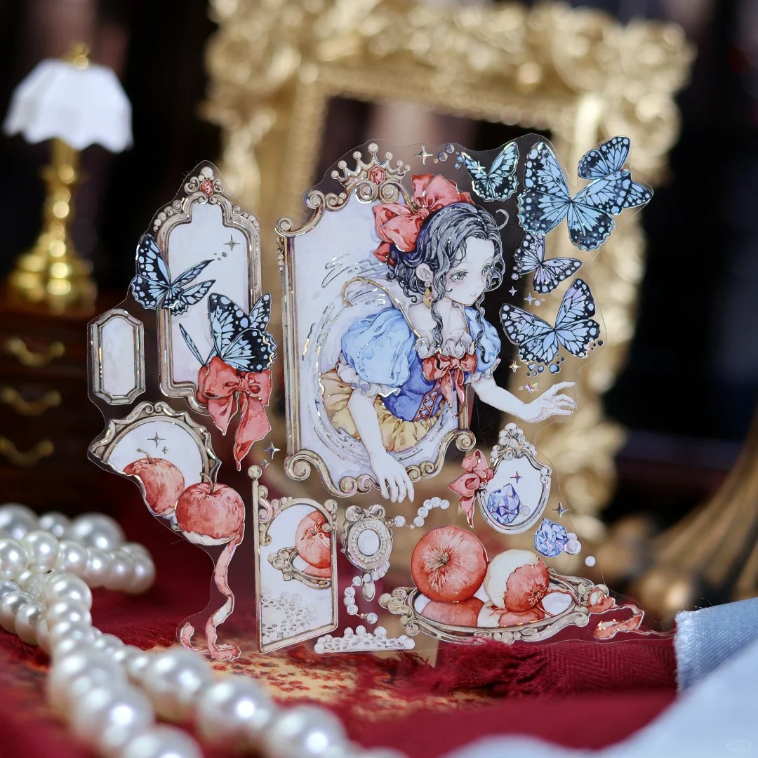 Shine x StudioVI PET Tape Sample - Snow White