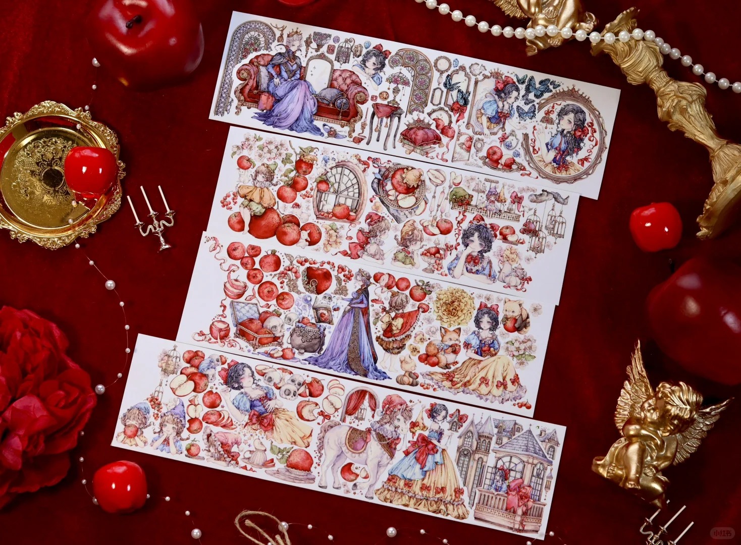 Shine x StudioVI PET Tape Sample - Snow White