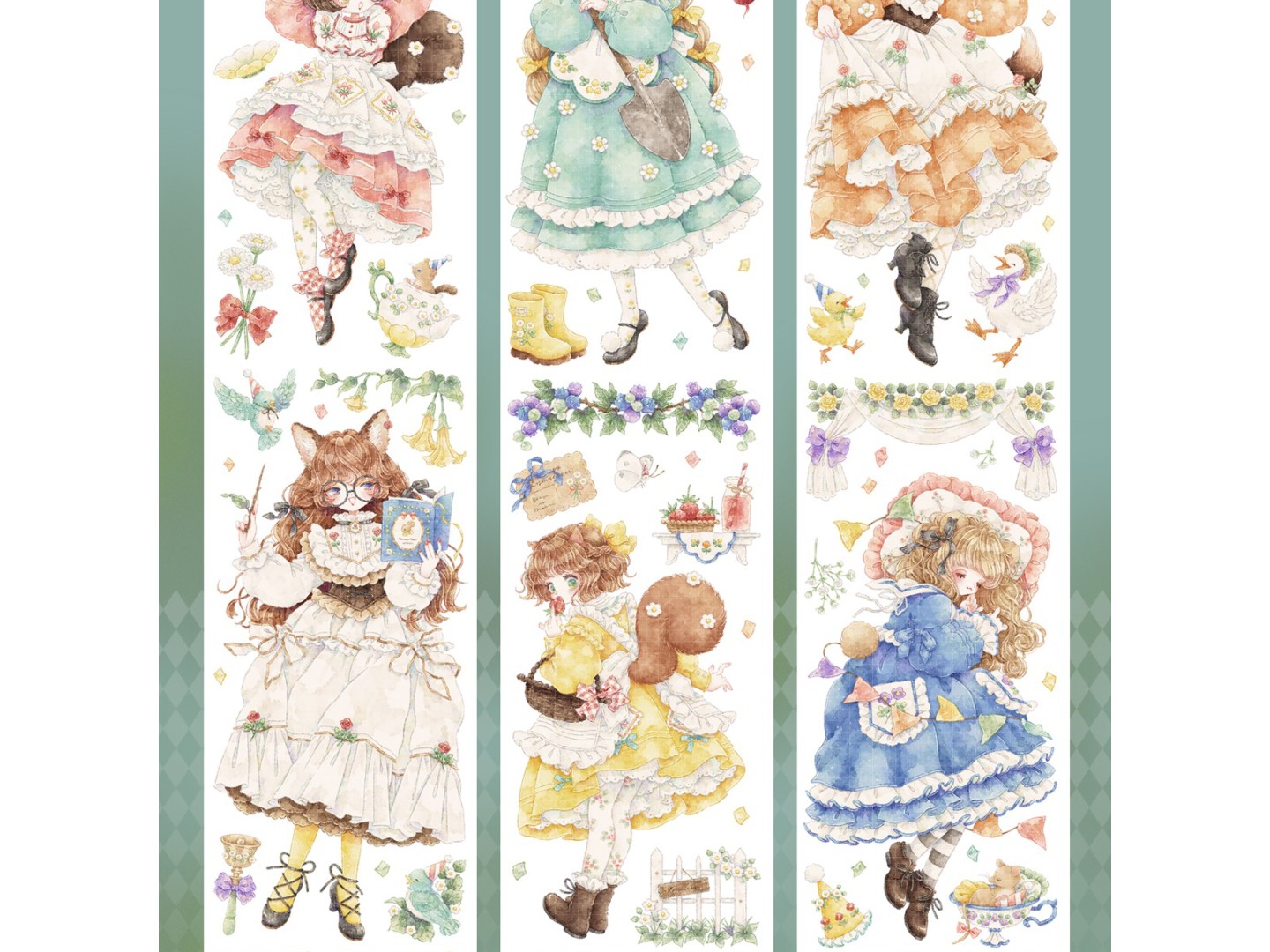 Shine PET Tape Sample - Forest Friends Club