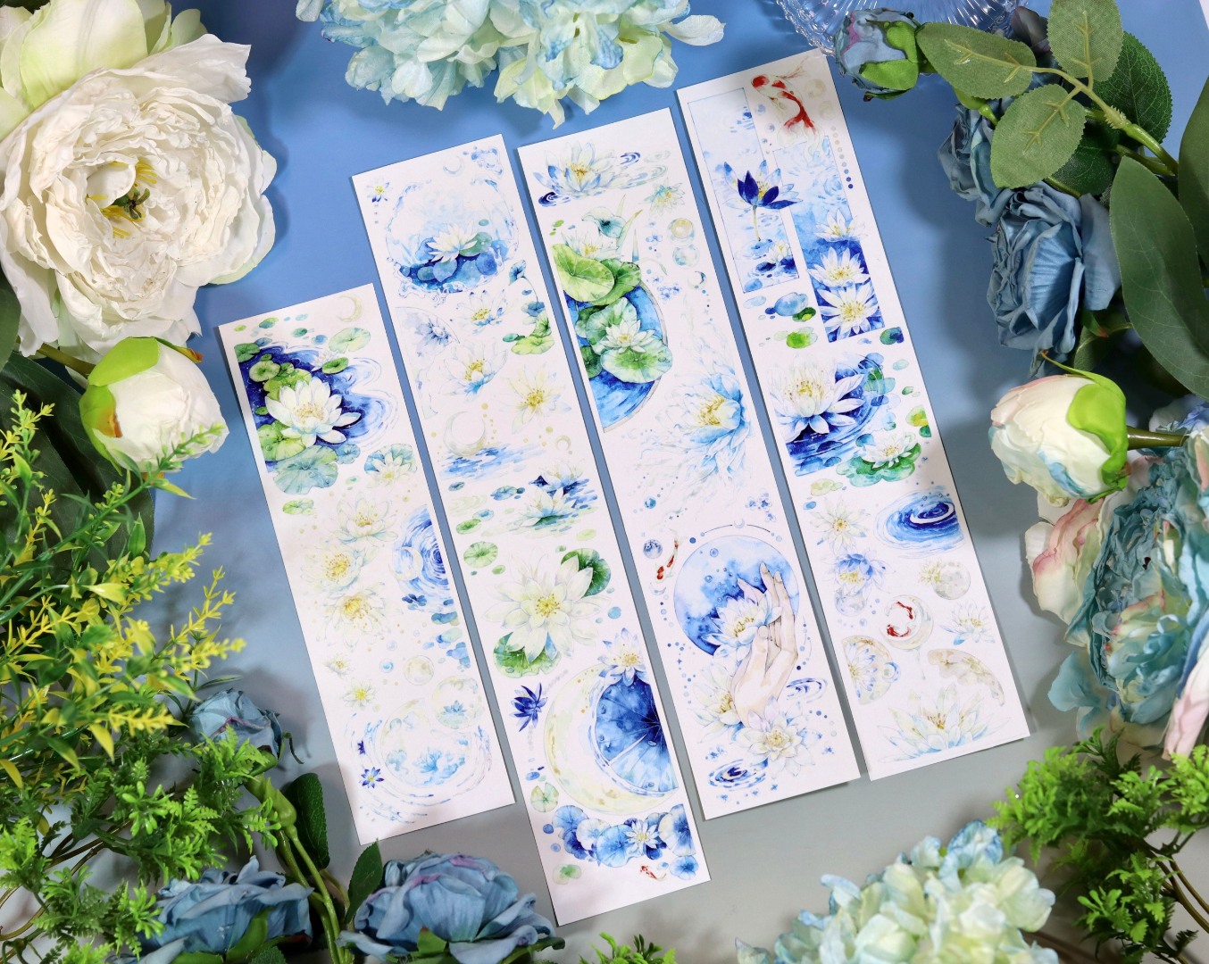 Tournesol Washi Tape Sample - Clouds And Water