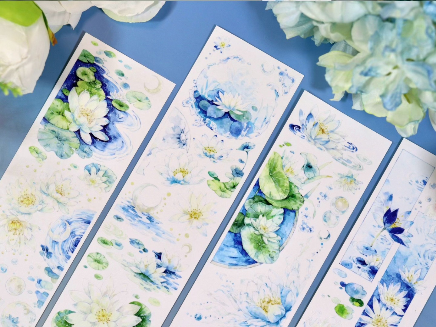 Tournesol Washi Tape Sample - Clouds And Water