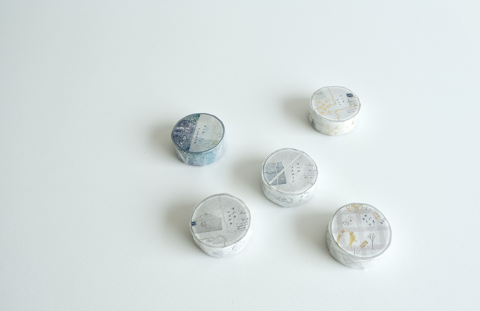 Yohaku Washi Tape Foil-Stamped YH-005 - Kanon