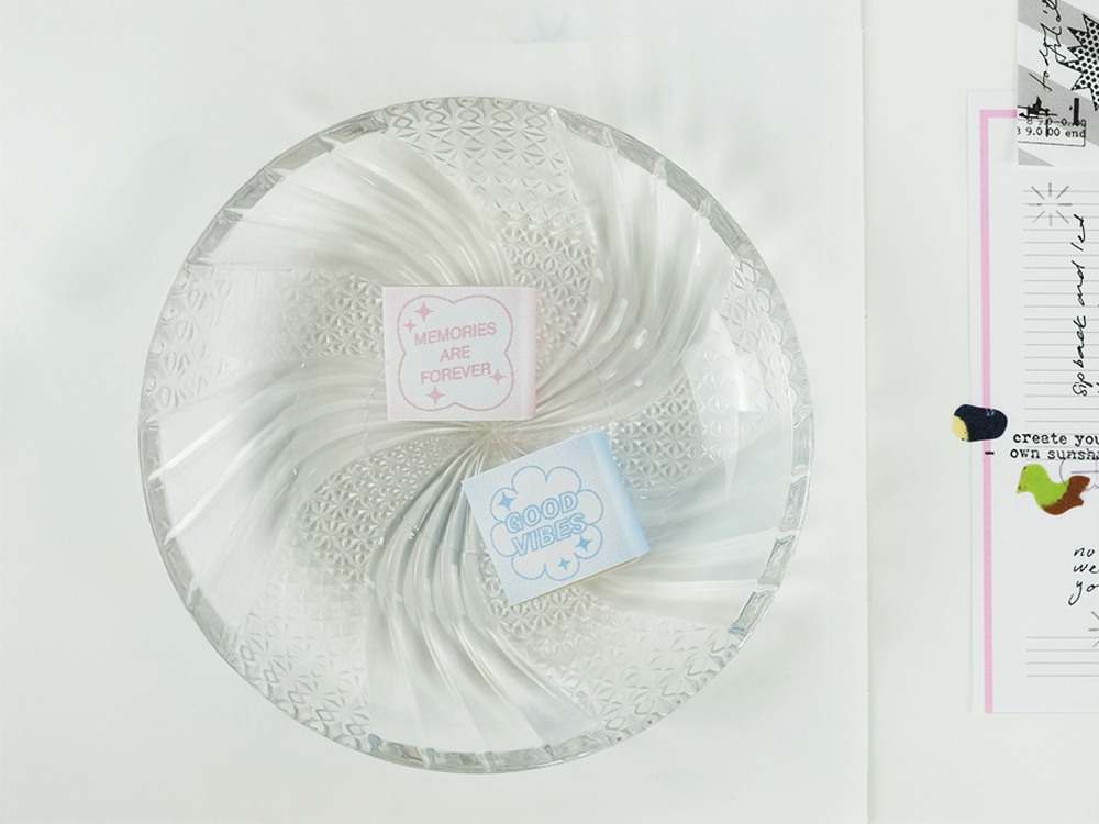 Kurukynki Wooden Rubber Stamps - Memories And Vibe