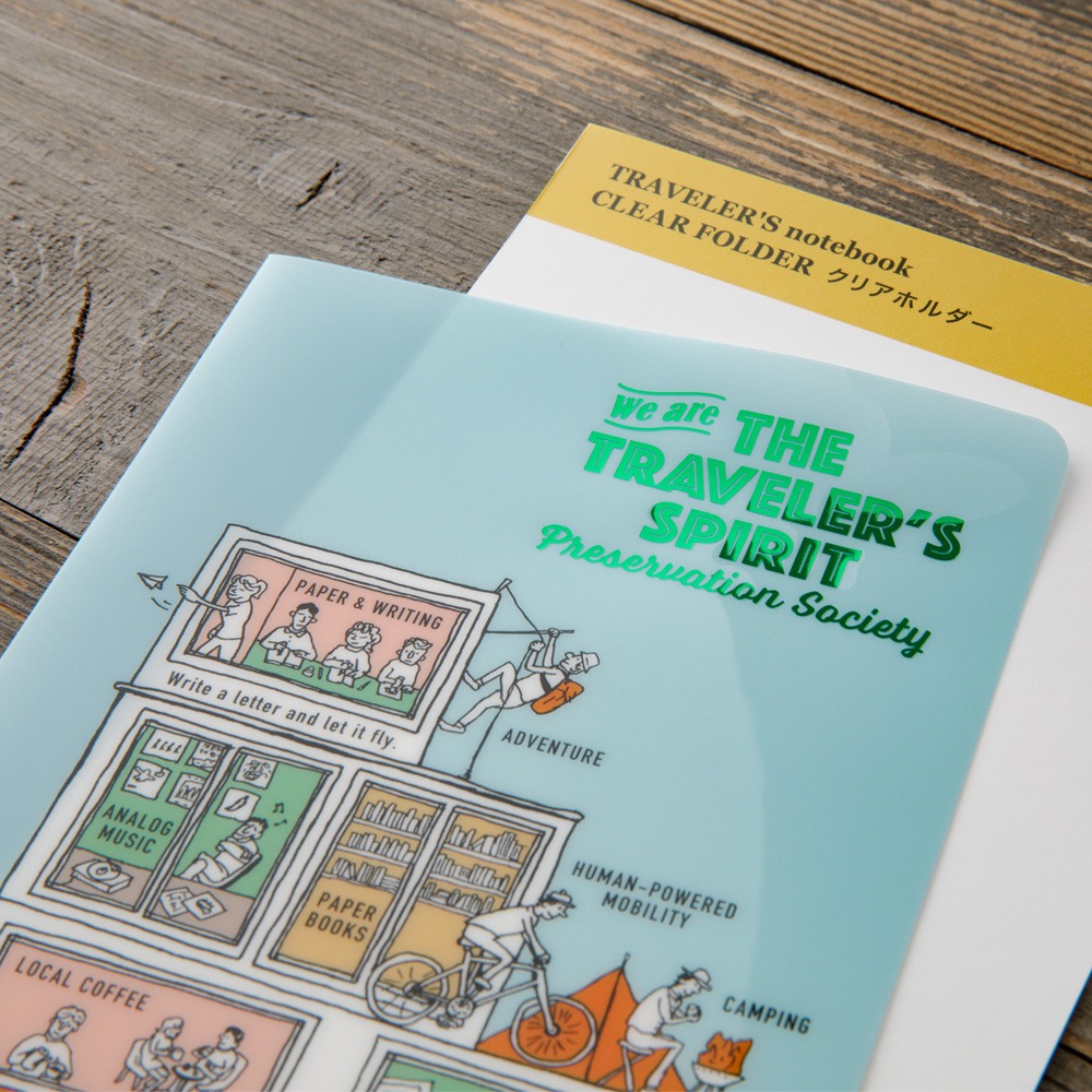 2026 Traveler's Company Clear Folder - Regular Size