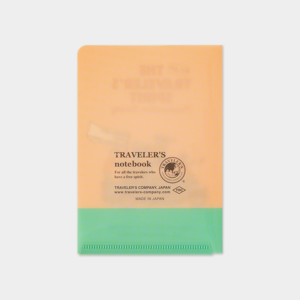 2026 Traveler's Company Clear Folder - Passport Size