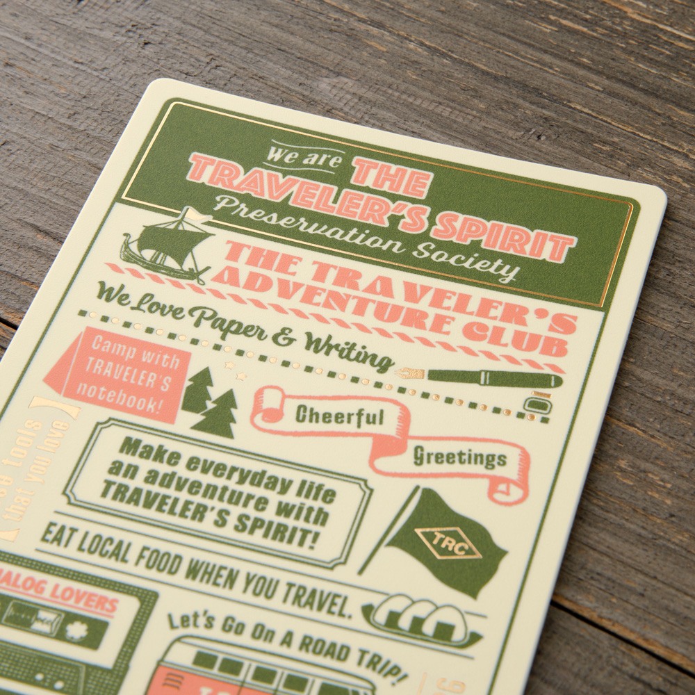 2026 Traveler's Notebook Underlay - Passport Size