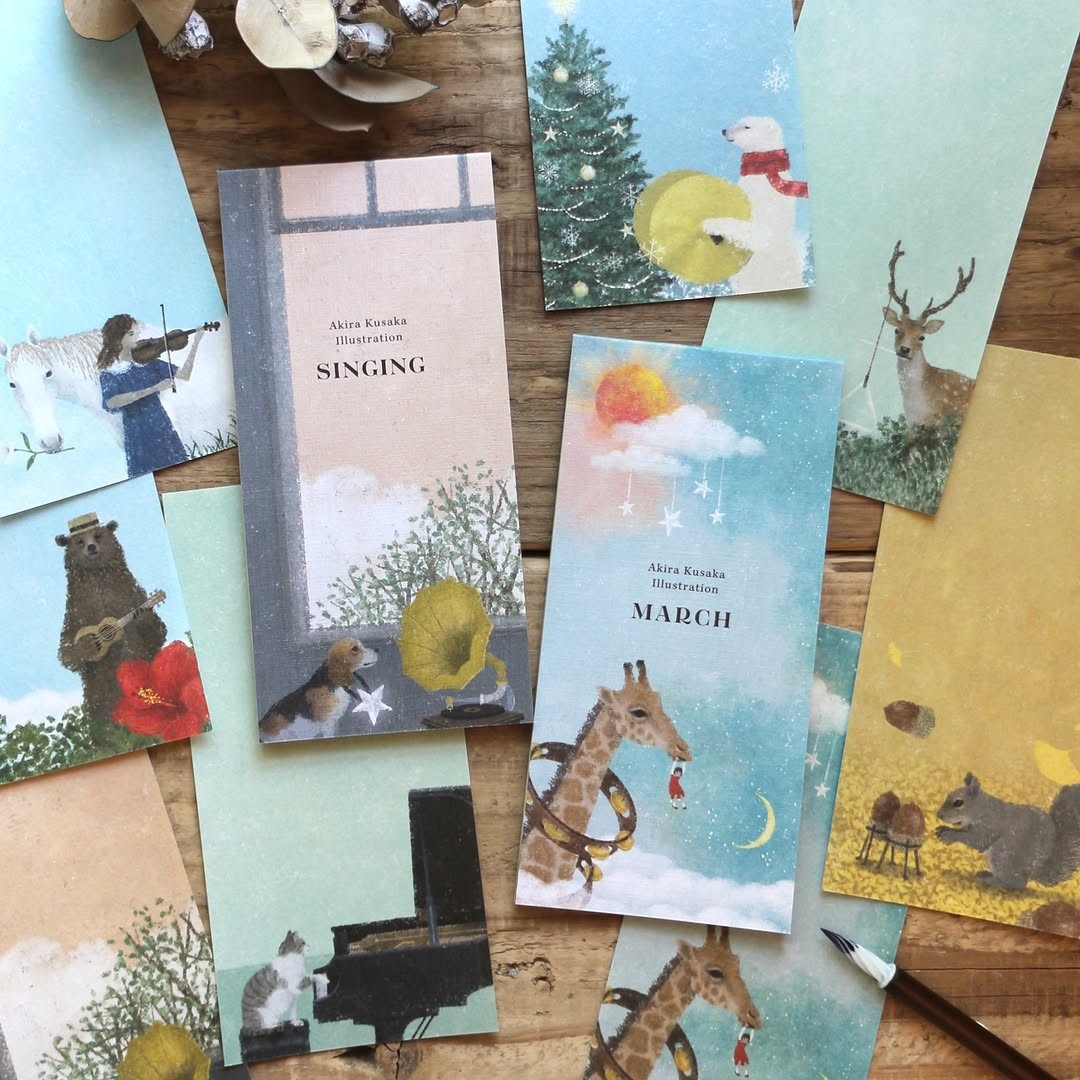 Cozyca x Akira Kusaka Notepad - Singing