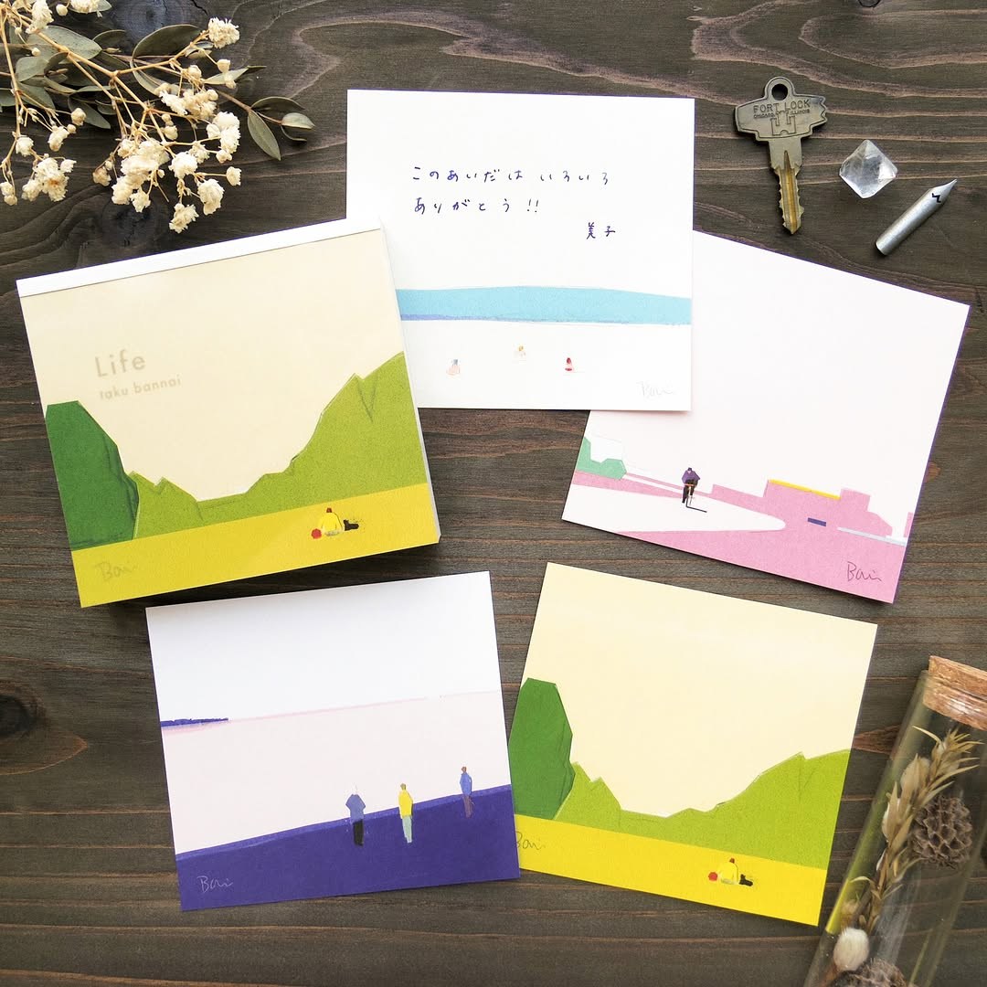 Cozyca x Taku Bannai Memo Pad - Life