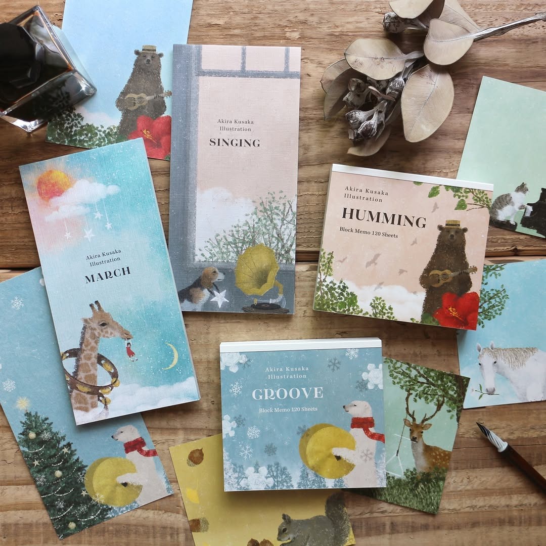 Cozyca x Akira Kusaka Memo Pad - Groove