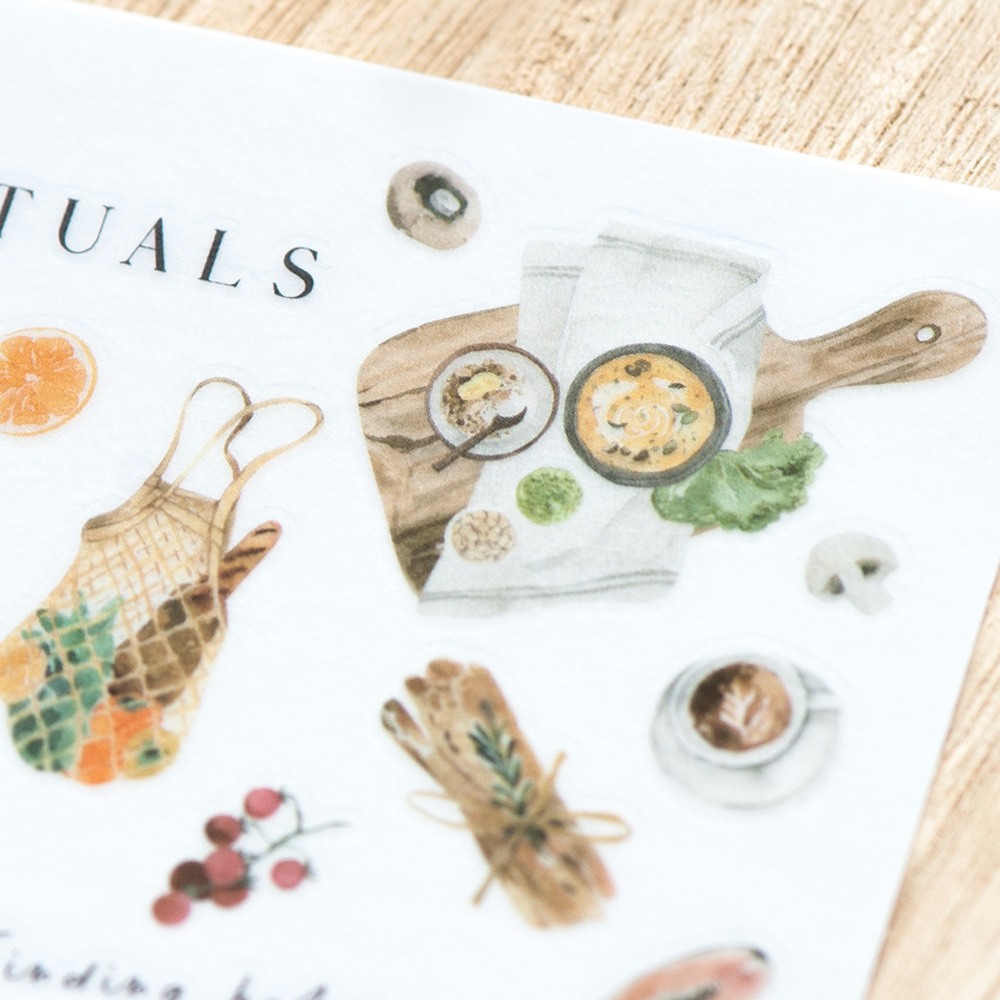 MU Print-On Transfer Stickers 262 - Self-Care & Healing