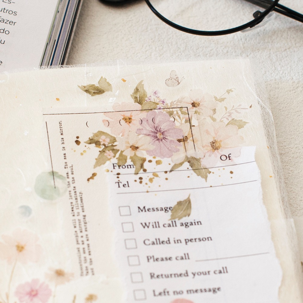 MU Print-On Transfer Stickers 266 - Secret Garden