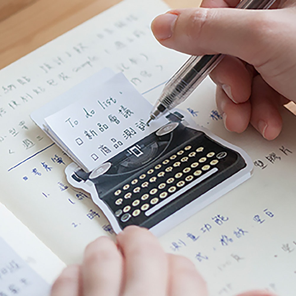 MU Sticky Note - Typewriter
