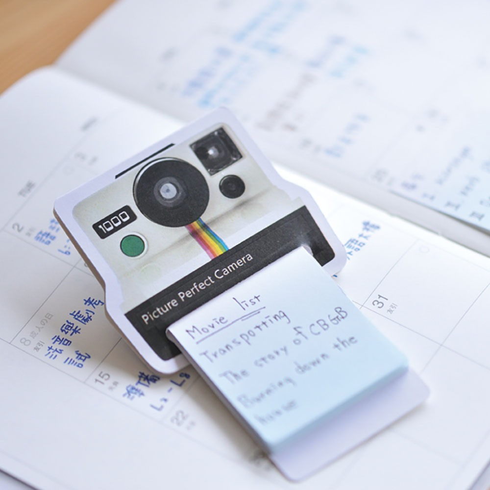 MU Sticky Note - Polaroid Camera